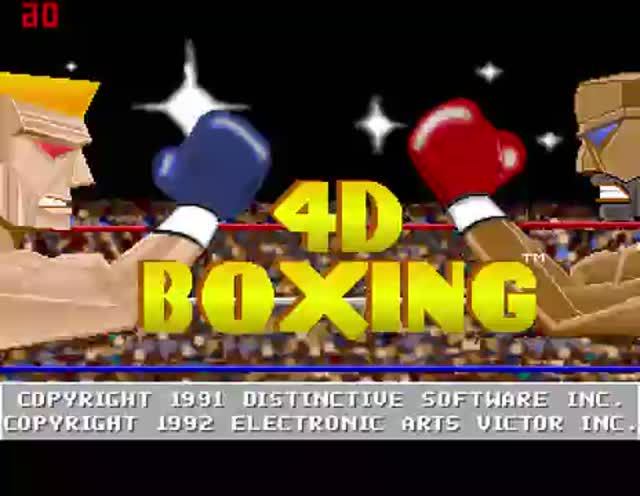 4D Sports Boxing - FM Towns