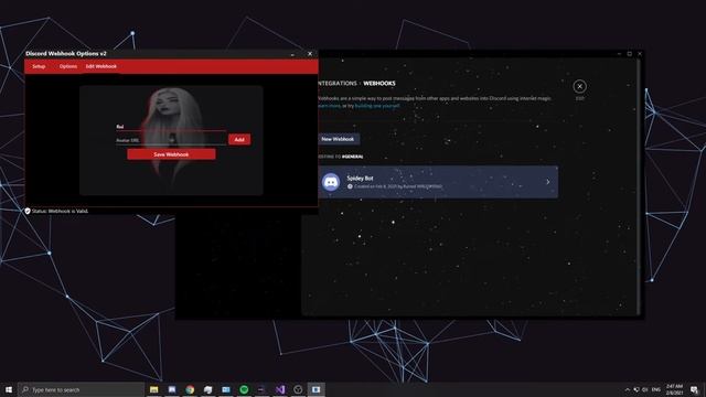 Discord Webhook Options v2 | Changing Webhook Information (PREVIEW) смотреть онлайн