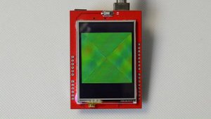 Демо TFT LCD SHIELD 2,4" с контроллером ILI9341