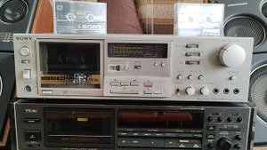 Sony TC-K75. Калибровка, проверка функциональности.