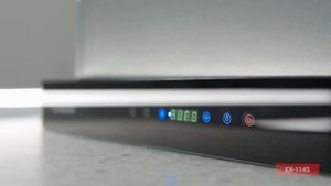 Телескопическая вытяжка EXITEQ EX 1145 black 50 см