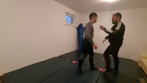 "Посадка" из захвата "петля". Греко-Римская борьба