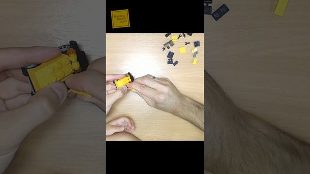 Сборка конструктора "BONDIBON" серия "Город" 3в1 (3685) Вариант 2 #shorts #constructor #конструктор