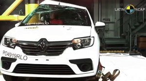 CRASH TEST Renault Logan