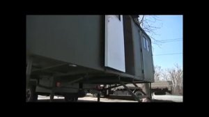Быстро сборно разборные дома на базе прицепа
