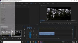 Начать и закончить проект в Premiere Pro (за одну минуту)