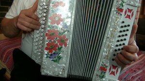 Деревенька моя..., видеоразбор на гармони.