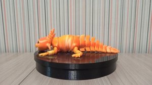 Аксолотль | Ambystoma | Подвижная игрушка | Шарнирная игрушка