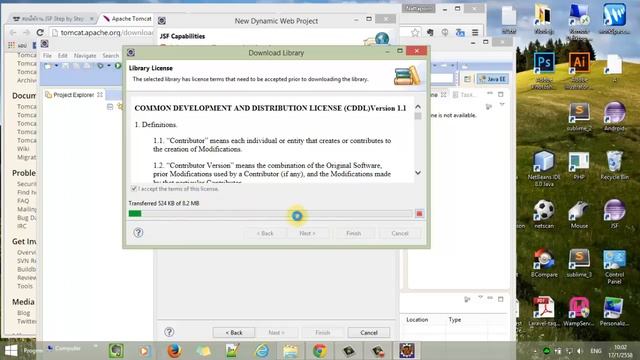 วิธีการ setup JSF 2 บน Eclipse อย่างง่าย