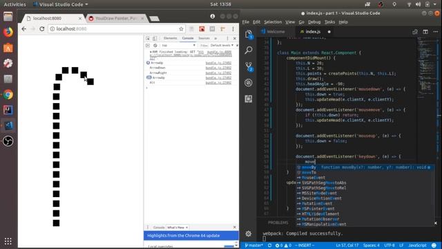 Snake Game Using d3.Js and React: Part 1 смотреть онлайн