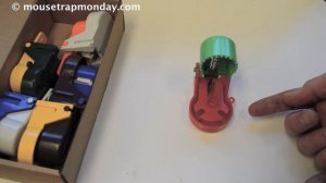 The Made-2-Catch Easy Use Mousetrap In Action, Random Colors - Mousetrap Monday.