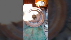 Переварка дисков ДОН 1500 для трактора Т-25 под шину МТЗ 360/70 R24