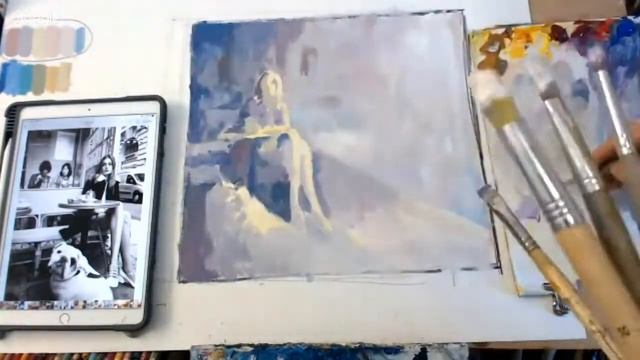 Стилизация в живописи  Художник Оксана Сансон