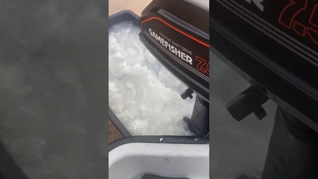 Bass hound 10.2 with a game fisher 7.5 2stroke смотреть онлайн