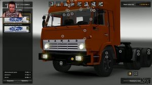 Euro Truck Simulator 2 обзор мода ( Kamaz 54115 )
