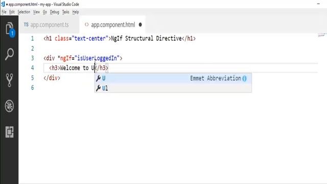 NgIf Directive - Angular (Tutorial #10) смотреть онлайн