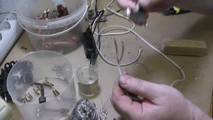 Медь из советских проводов и кабелей. Заработок на гаражном хламе.
