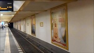 U-Bahn Berlin - U-Bahnhof Naturkundemuseum U6
