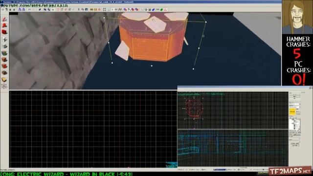 TF2 Mapping - Blank slate to pl_crash_a1 in 15 hours 32x speed смотреть онлайн
