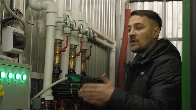 Отопление промышленного комплекса пеллетным котлом