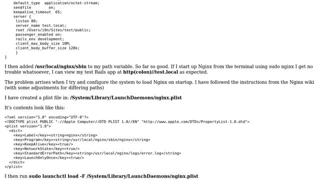 DevOps & SysAdmins: 502 Bad Gateway error using Nginx/Passenger on Mac OS X (10.6.1) смотреть онлайн