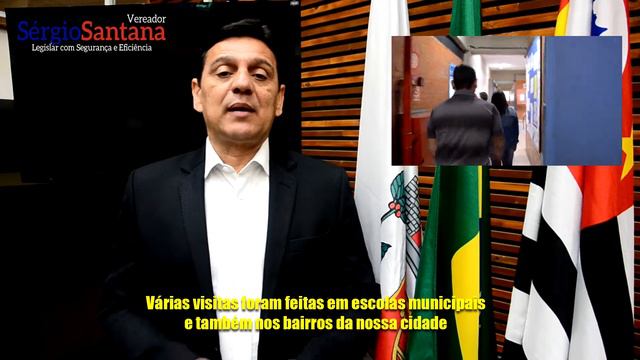 Retorno do Recesso Parlamentar 2017 2º Semestre - Vereador Sergio Santana смотреть онлайн