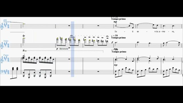 David Garrett - Io Ti Penso Amore (soprano, violin & piano) смотреть онлайн