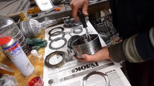 #W124 Полная, подробная переборка фрикционных пакетов К1, К2. АКПП 722.4