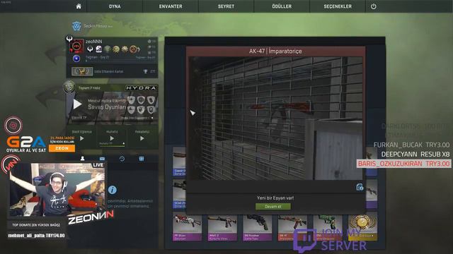 ZeeooN-AK47-İMPARATORİÇE ÇIKARTIYOR ! смотреть онлайн