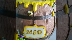 Торт Бочонок с мёдом