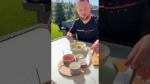Яичница с крабом?