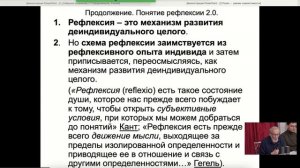 Вадим Розин - Понятие рефлексии: история, варианты, обновление понимания (Чтения ГПЩ 2024)