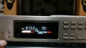 Работа топового японского тюнера Pioneer F-777.