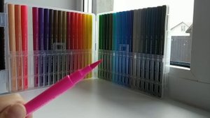 Обзор фломастеров - маркеров xiaomi. Xiaomi KACO 36 Color double head watercolor pen set.