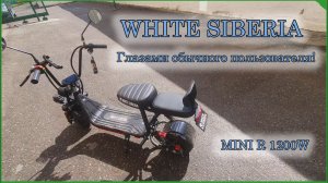 Электроскутер WHITE SIBERIA MINI R 1200W, глазами обычного владельца!!!