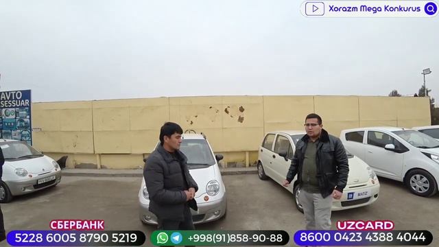 Диққат: ХОРАЗМДА МЕГА КОНКУРУС БОШЛАНДИ. Омадни синаш вақти