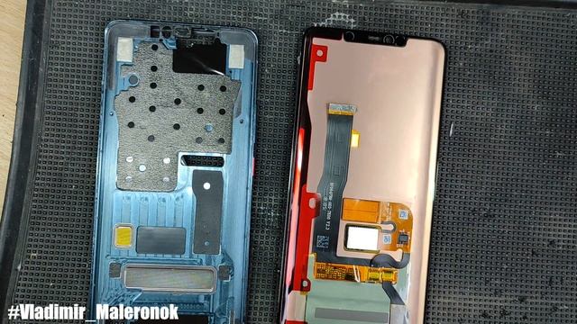 Huawei mate 20 Pro полная разборка и сборка с заменой экрана и задней стенки / huawei repair смотреть онлайн