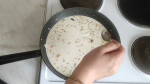 Рыба в сливочно-чесночном соусе.