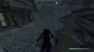 Skyrim: Werewolf Gameplay HD