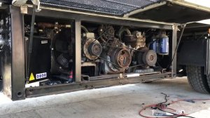 Carrier Supra 850U first start after installing on truck
