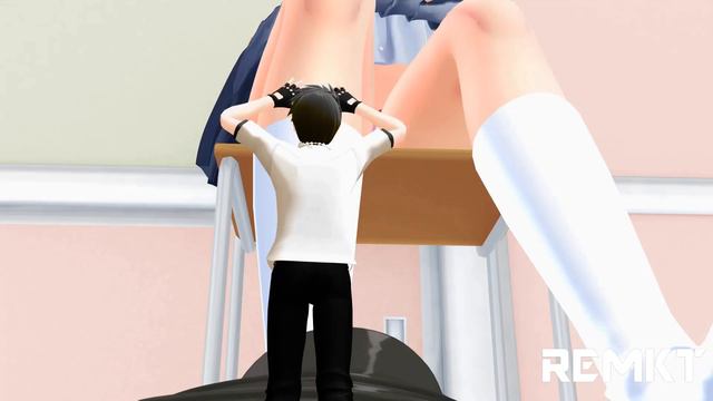 [MMD Giantess] A Little Punishment Game