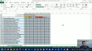 CARA MENGUBAH COLOM PADA EXCEL MENJADI BARIS MENDATAR