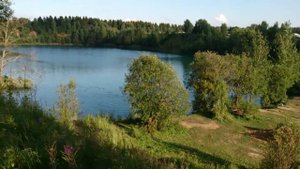 Голубое озеро  д.Сычики, Московская область