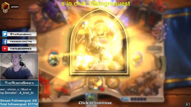 [Hearthstone] Steam Highlight! Achieving Golden Paladin Hero! смотреть онлайн