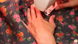 Шьём халат из ткани советских времён.