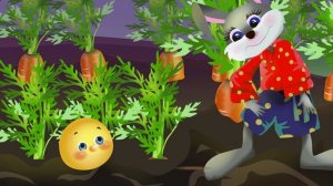 A fairy tale in English "The bun" | new russian tales kolobok | best animation cartoons