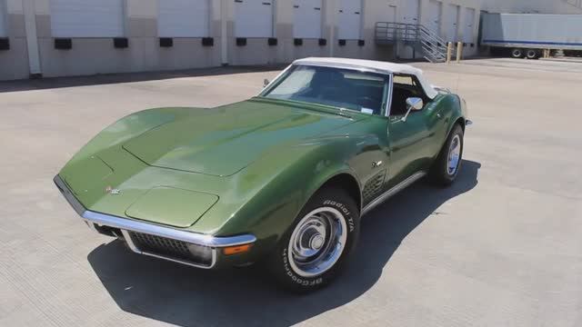 1972 Chevrolet Corvette Classic Cars Houston смотреть онлайн