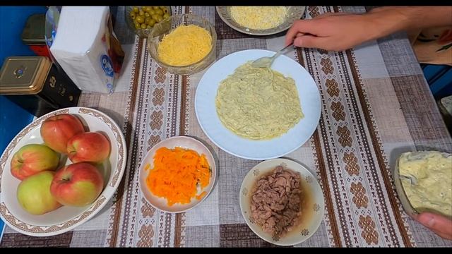 ? САЛАТ ИЗ ПЕЧЕНИ ТРЕСКИ ЧТОБЫ НЕ БЫЛО ТОСКИ!