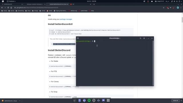 Como INSTALAR o BETTER DISCORD no UBUNTU | POP OS смотреть онлайн