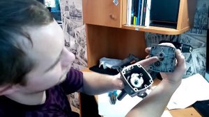 Самодельный редуктор для ледобура...... Всех с наступающим новым годом.